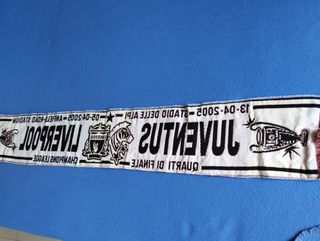 Juventus F.C. - Liverpool F.C. -2005- -Sciarpa-