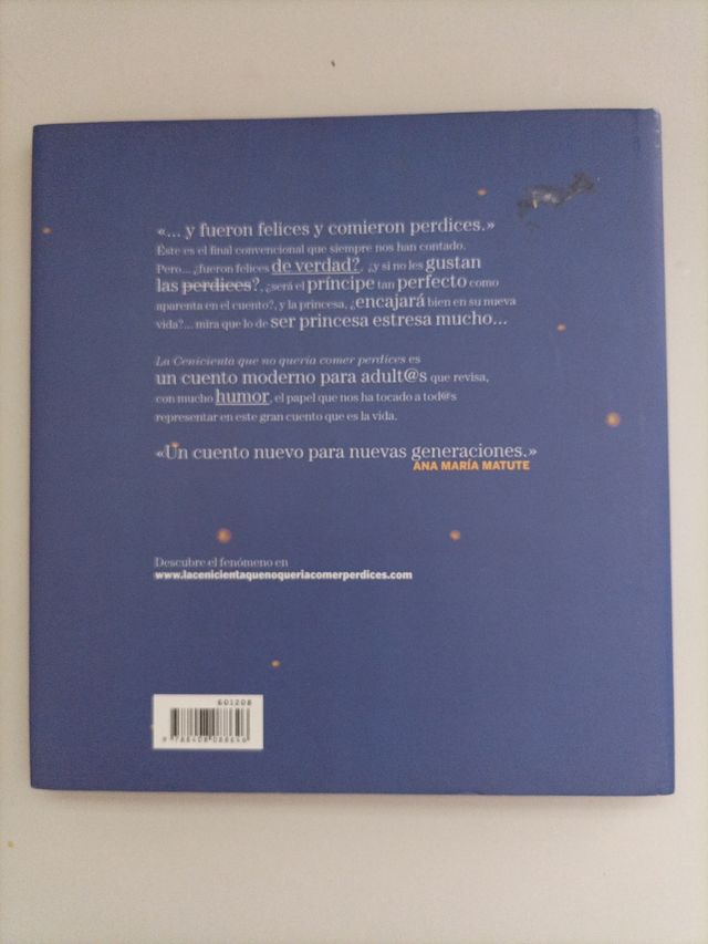 La Cenicienta que no quería comer perdices