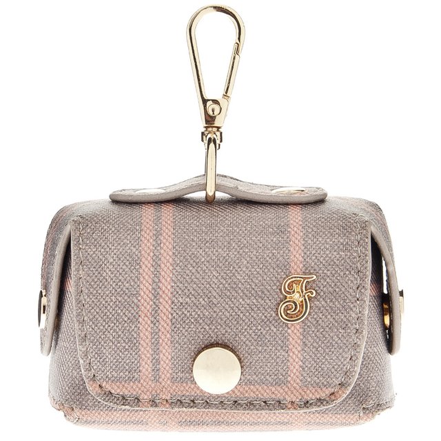 DISPENSADOR BOLSAS FERRIBIELLA MOKKA GRIS/ROSA