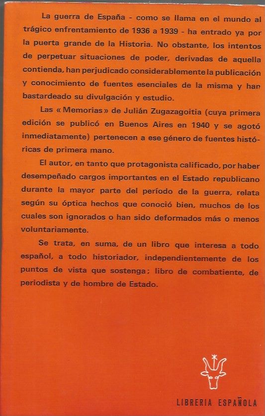 GUERRA Y VICISITUDES DE LOS ESPAÑOLES, I, II - JUL