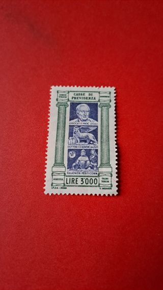 Bollo Casse di Previdenza lire 3.000