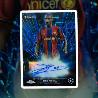 ERIC ABIDAL /150 FIRMA AUTOGRAPH TOPPS PANINI 