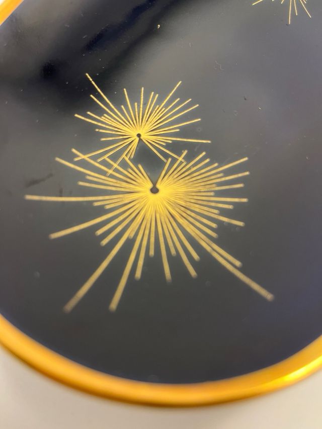 Bandeja vintage de porcelana fina alemana