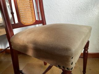 6 sillas de madera
