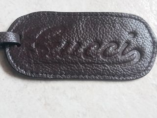 Borsa grande Gucci in pelle marrone scuro