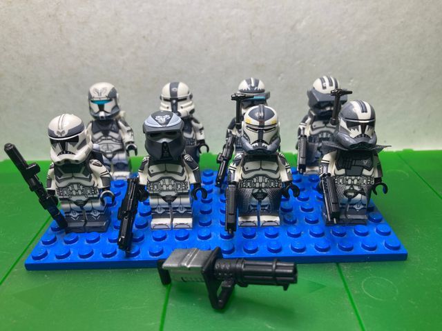 Lego compatible Star Wars Clones Batallón Wolfpack
