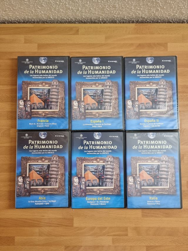 Lote DVD Patrimonio de la Humanidad