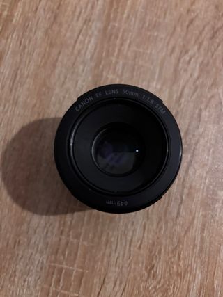 Objetivo canon 50mm 1.8 STM