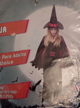 Disfraz bruja Halloween 