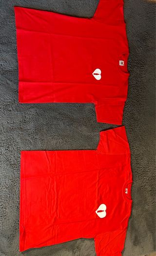 T-shirt rossa L con scritta Coca Cola