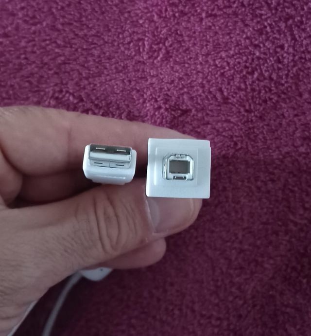 28AWG/2C+24AWG/2C Cavo Stampante. Lunghezza 130 cm