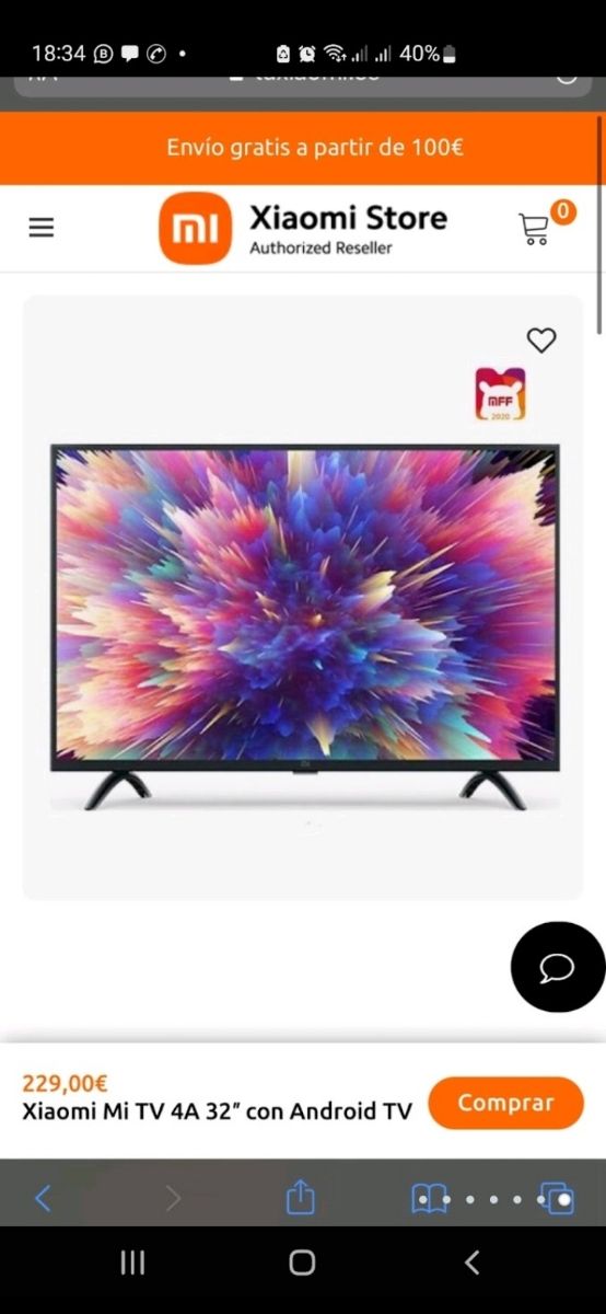 Smart TV LED HD da 32 pollici Xiaomi