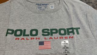 Camiseta Ralph Lauren Polo Sport Gris