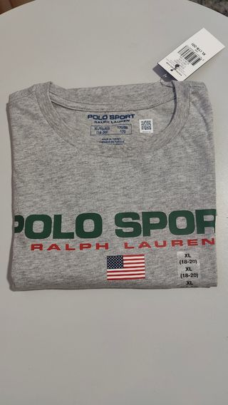 Camiseta Ralph Lauren Polo Sport Gris