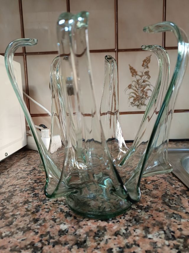 Centro mesa de cristal