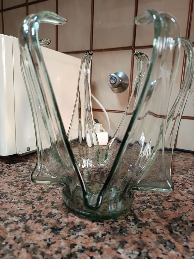 Centro mesa de cristal