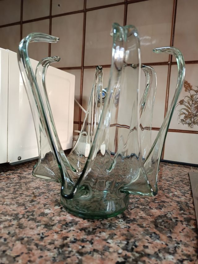 Centro mesa de cristal