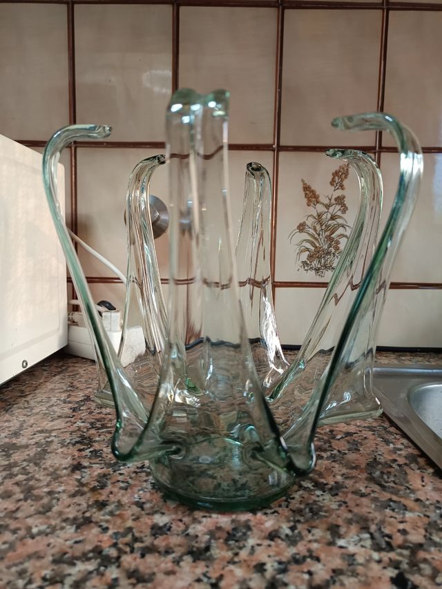 Centro mesa de cristal