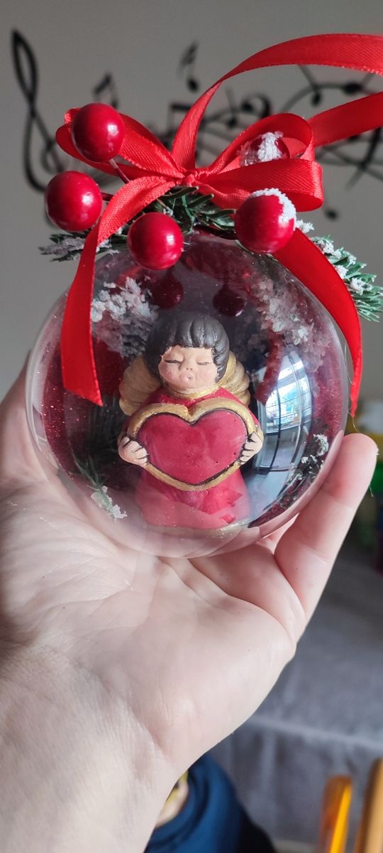 Sfera natalizia simil Thun