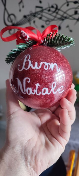 Sfera natalizia simil Thun 