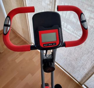 Bicicleta estática plegable