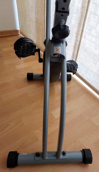 Bicicleta estática plegable
