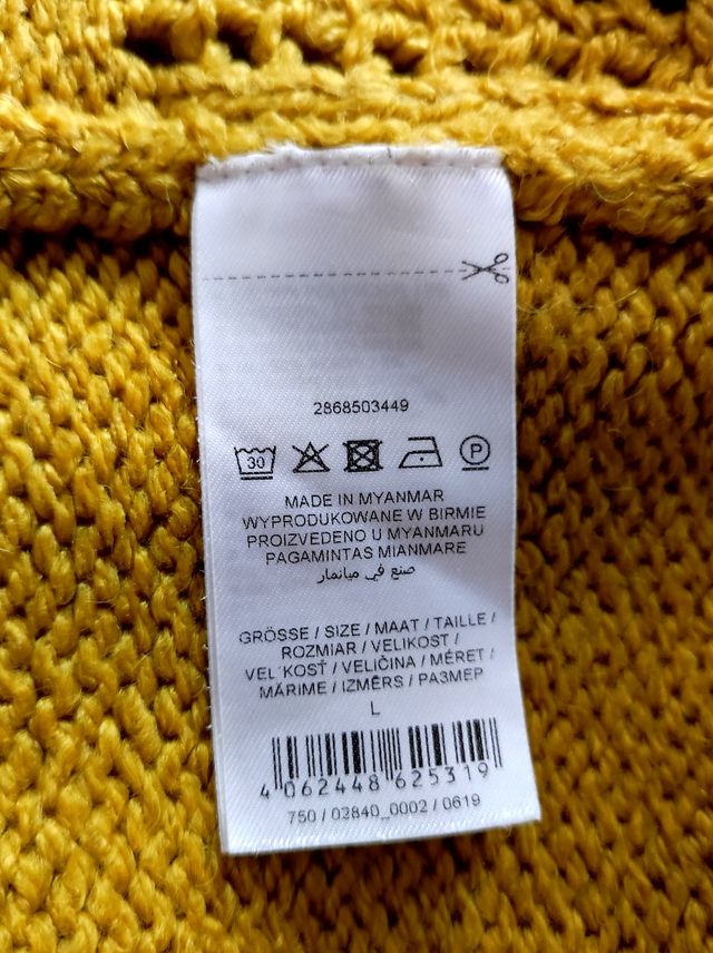 Camisola de lã/jersei Montego L