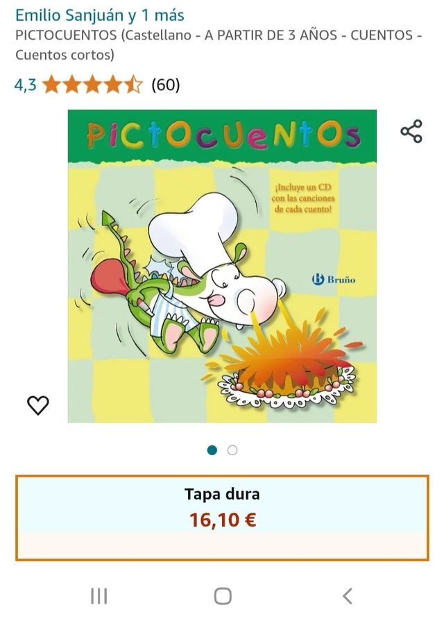 PICTOCUENTOS (Spanish Edition)