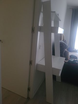 Escritorio Infantil de madera blanco