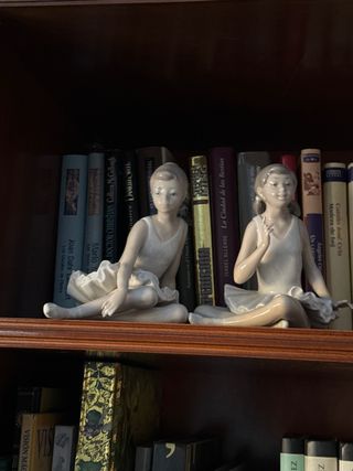 2 Figuras bailarinas de Nao de LLADRÓ