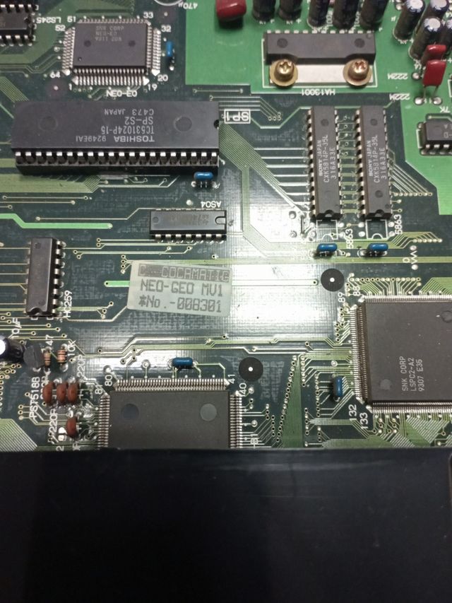 Base cartuchos mvs original