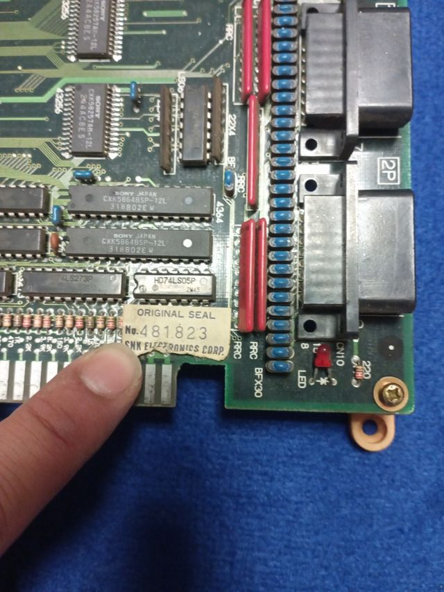 Base cartuchos mvs original