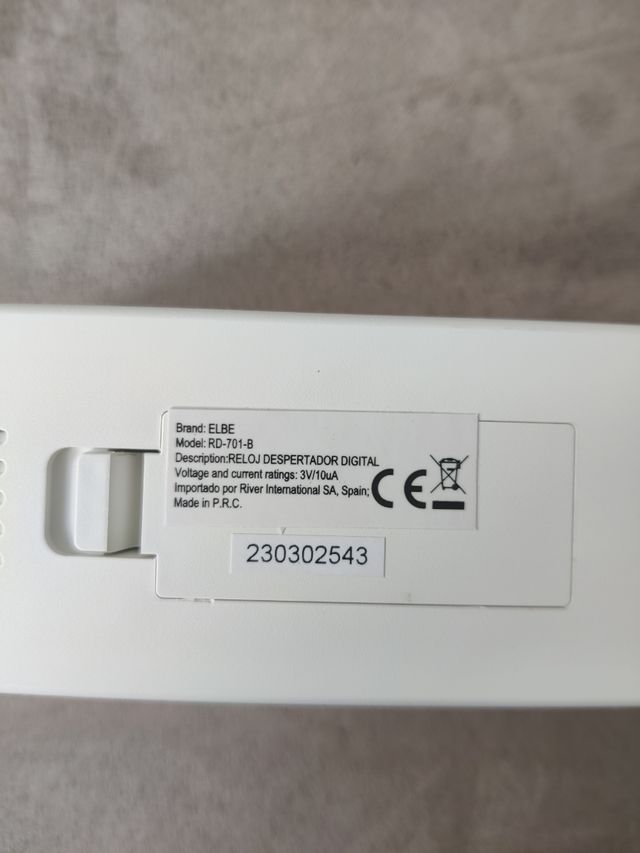 Despertador ELBE