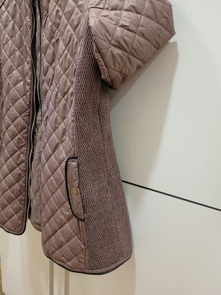 Chaqueta acolchada M color vison