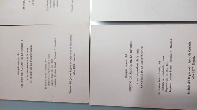 Dibujos postales soldados años 70