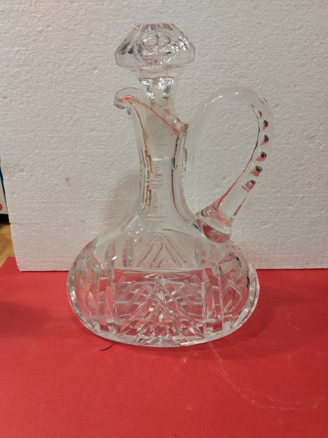 Barattolo per liquori in vetro di Boemia