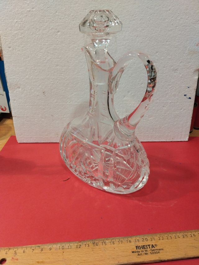 Barattolo per liquori in vetro di Boemia