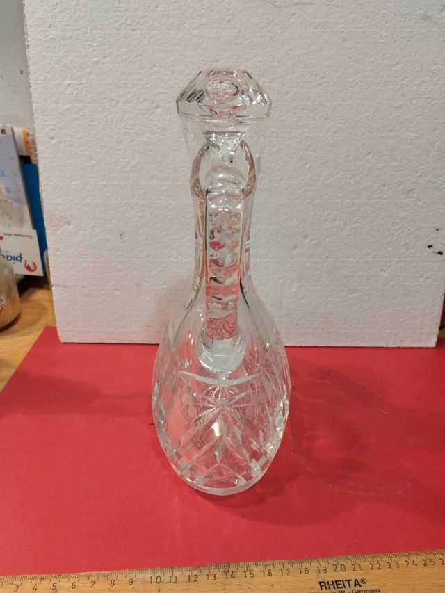 Barattolo per liquori in vetro di Boemia