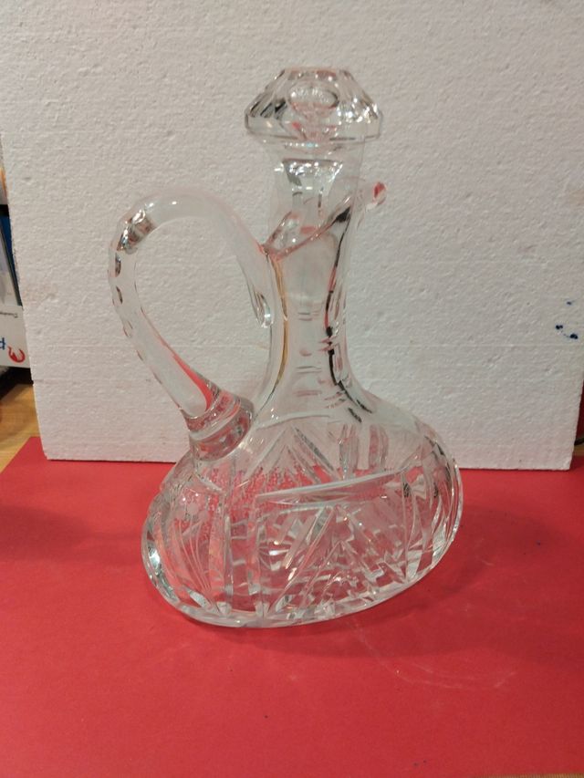 Barattolo per liquori in vetro di Boemia