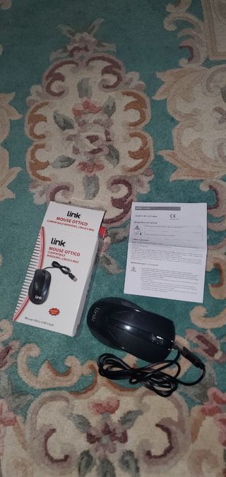 Mouse ottico compatibile  "Link"