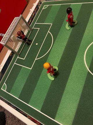 Futbolin de mesa playmobil