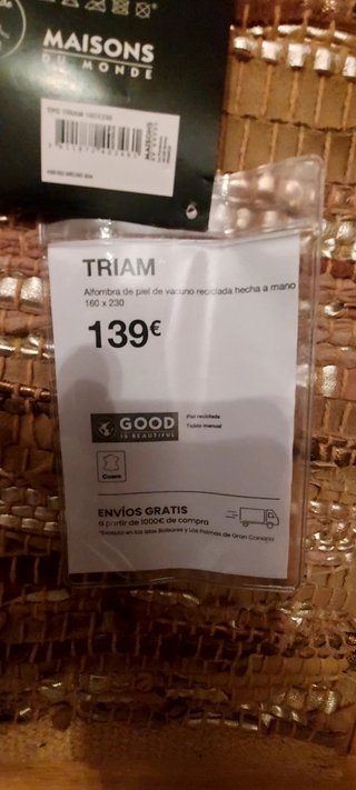 Alfombra Maisons du Monde