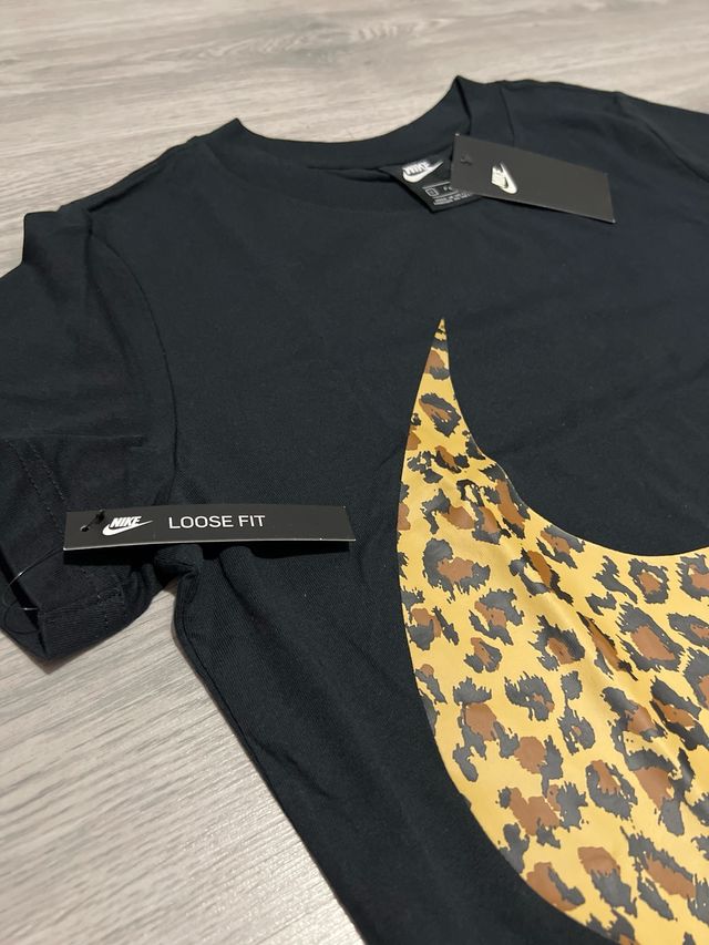Top camiseta NIKE Animal print T.S