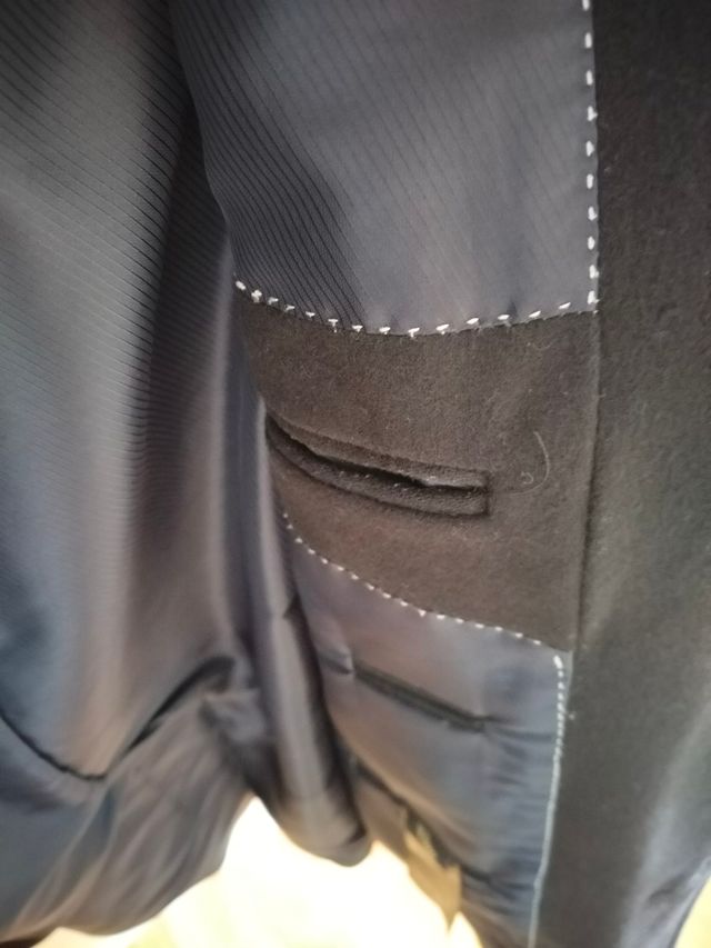 Chaqueta caballero azul marino