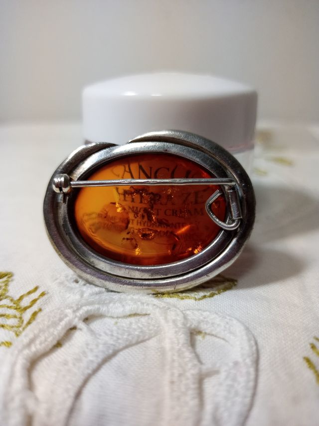 Broche de plata de Ley 925 .