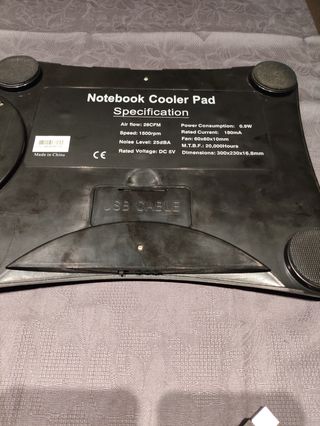 Ventilador para ordenador portátil