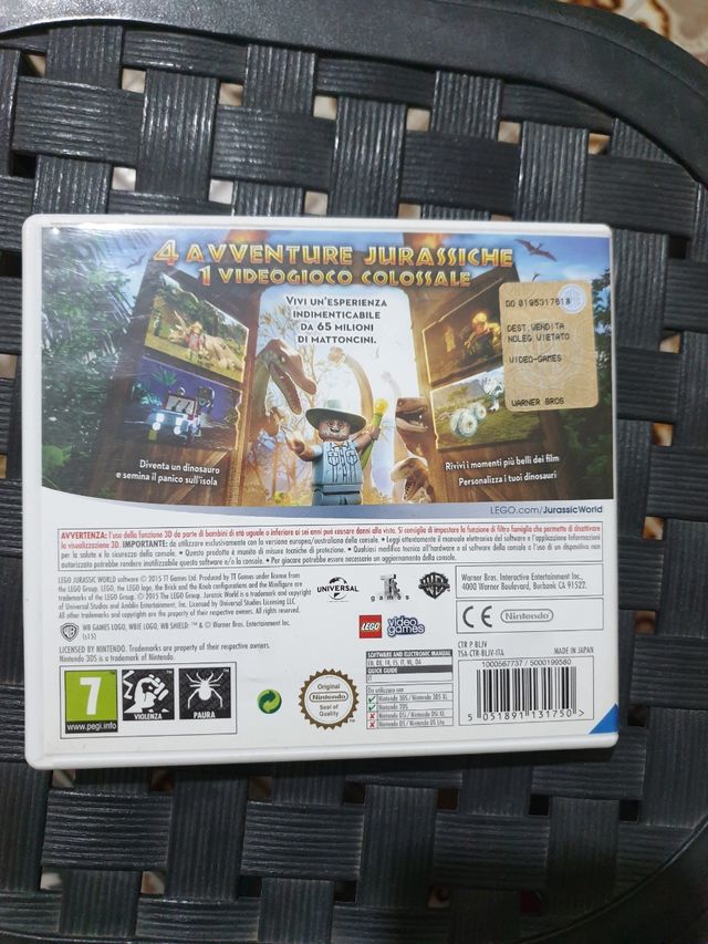Lego Jurassic World per Nintendo 3DS/2DS