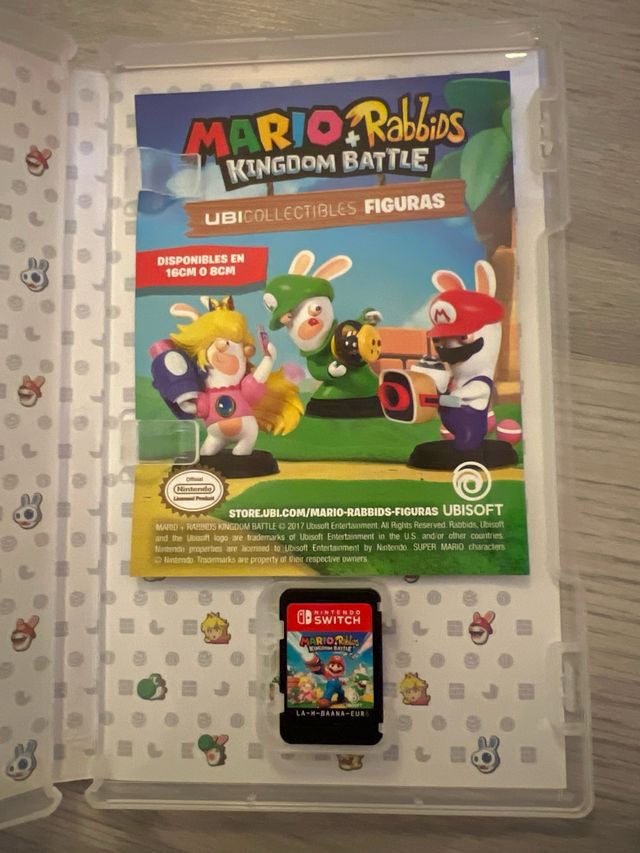 Juego MARIO + RABBIDS KINGDOM BATTLE NS