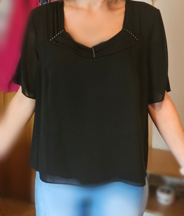 Blusa vestir