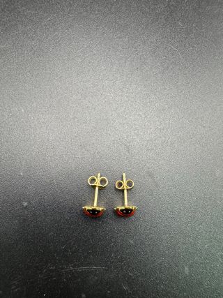 011-04-0111 PENDIENTES MARIQUITAS ORO 18K